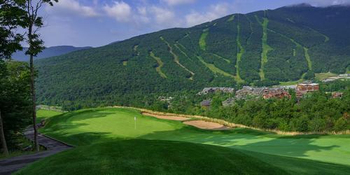 The Mountain Course at Spruce Peak Vermont golf packages